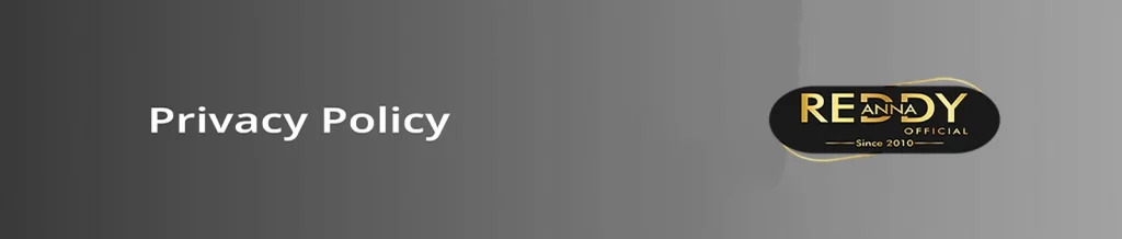 Reddy Privacy Policy